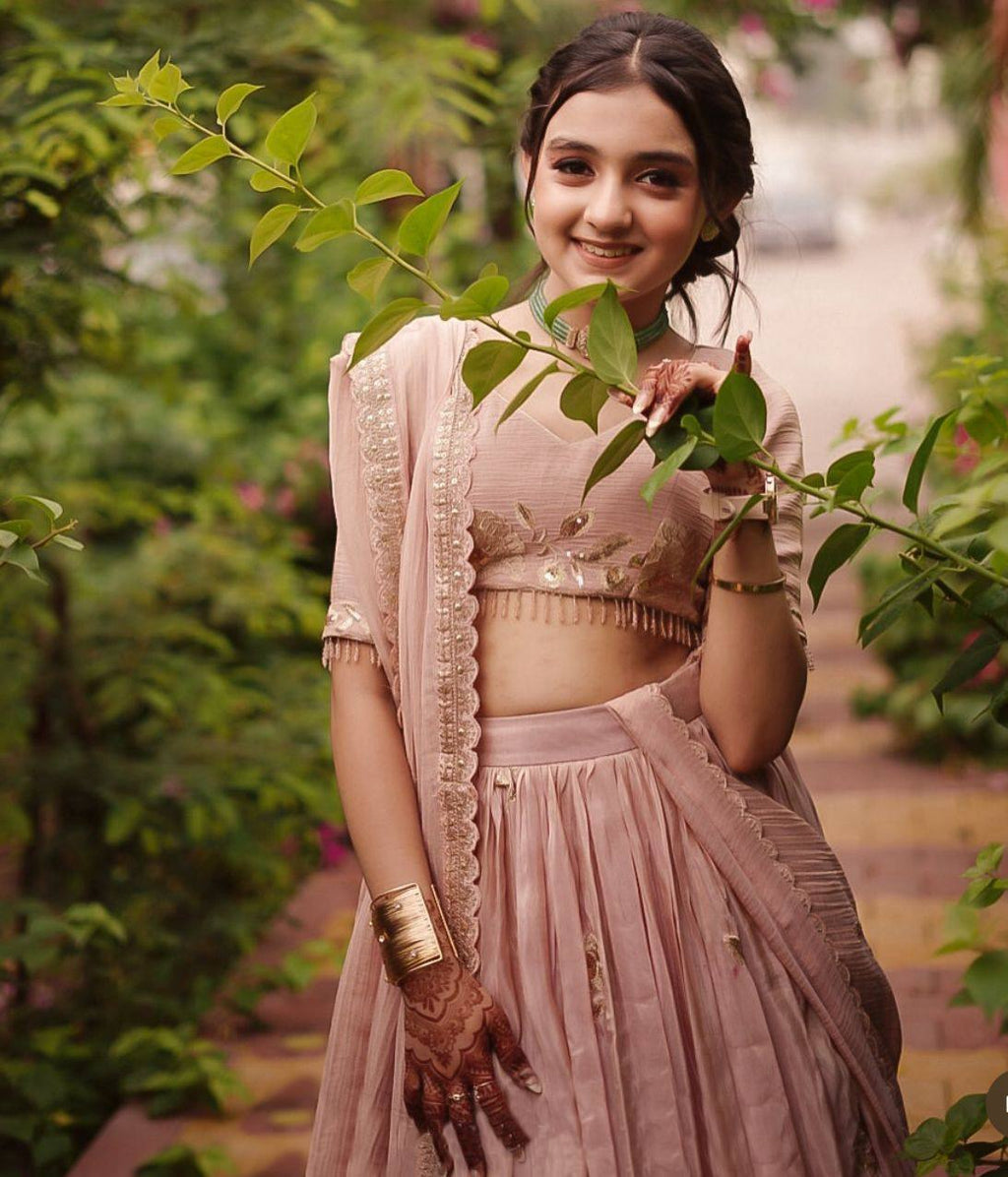 Rosy Glow Celebration Lehenga Set