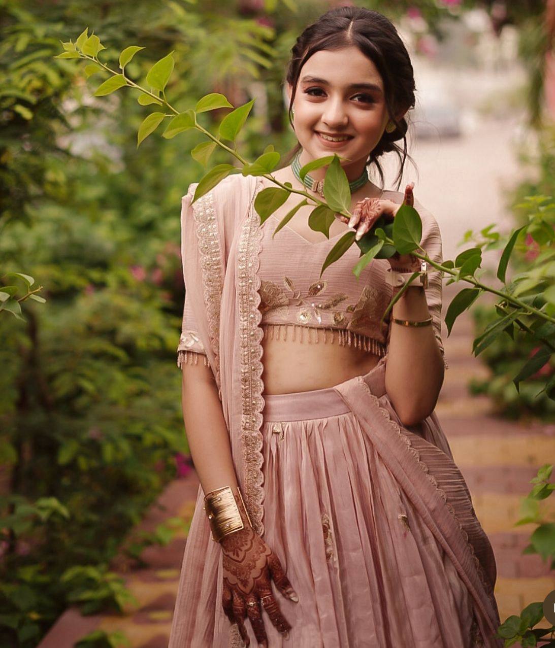 Rosy Glow Celebration Lehenga Set