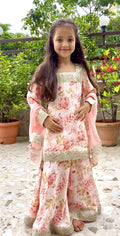 TOP WITH SARARA AND DUPATTA FULL STTICHED OC-201